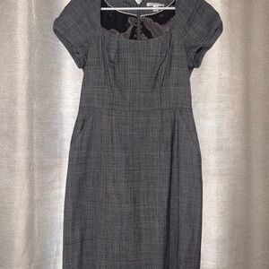 Banana Republic Charcoal Midi Dress
